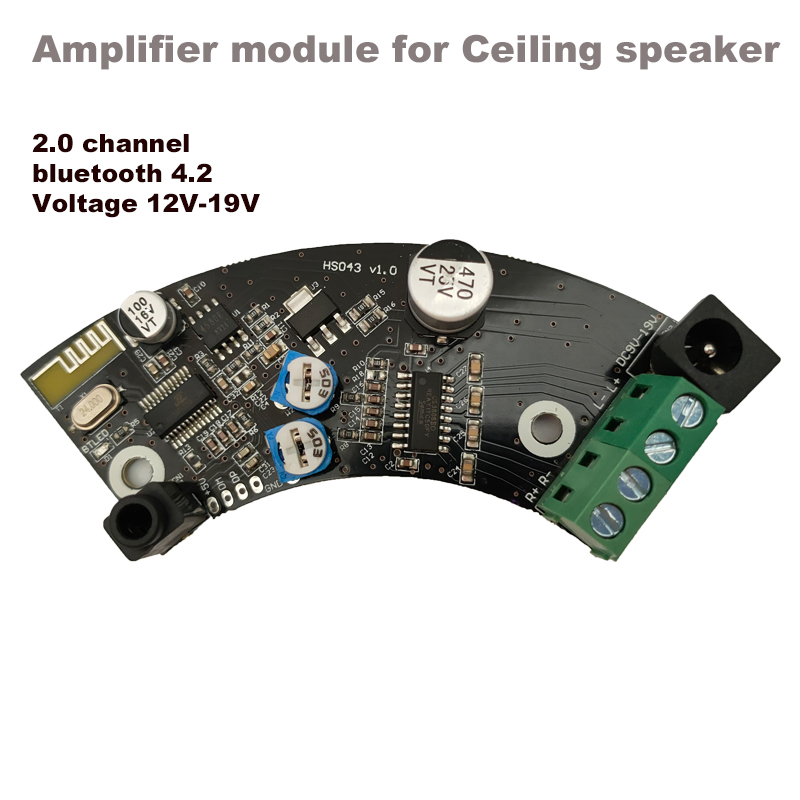 Audio Music Background Free - Placa amplificadora bluetooth altavoz de techo