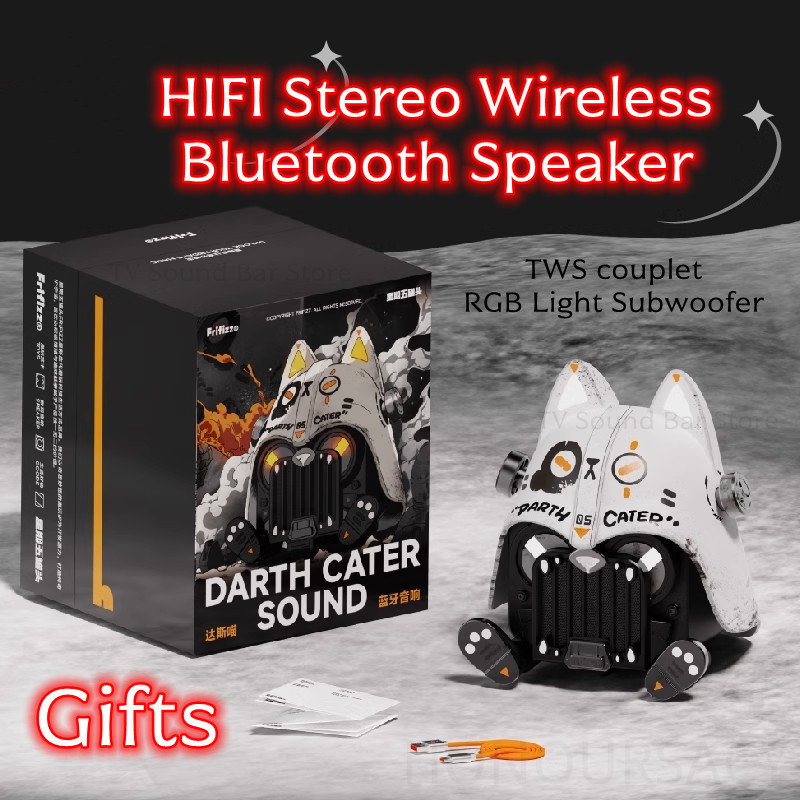Apple Music Audio Quality - TWS Couplet RGB Light Mini Subwoofer