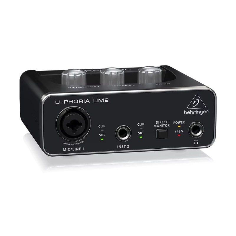 Audio Music Sound - Tarjeta de Sonido Behringer U-Phoria UM2,