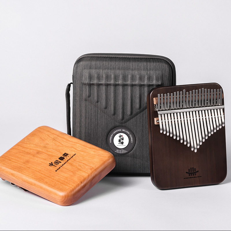 Kalimba Thumb Piano - Kalimba Profesional Hluru de 21 Teclas,