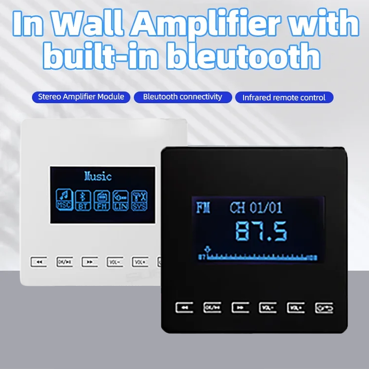 Audio Music Store - Mini amplificador Bluetooth, reproductor de música