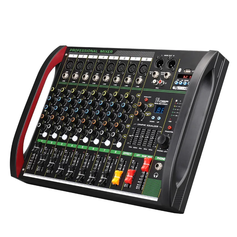 Audio Mixer 4 Channel - Mezclador de 4 / 8 canales