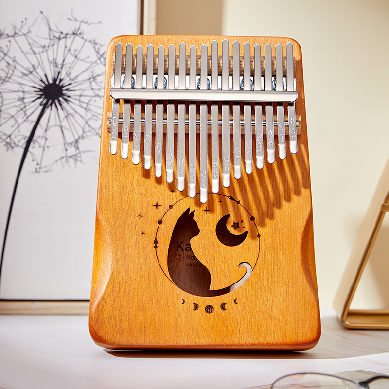 Kalimba Thumb Piano - Kalimba de 17 teclas, diseño de