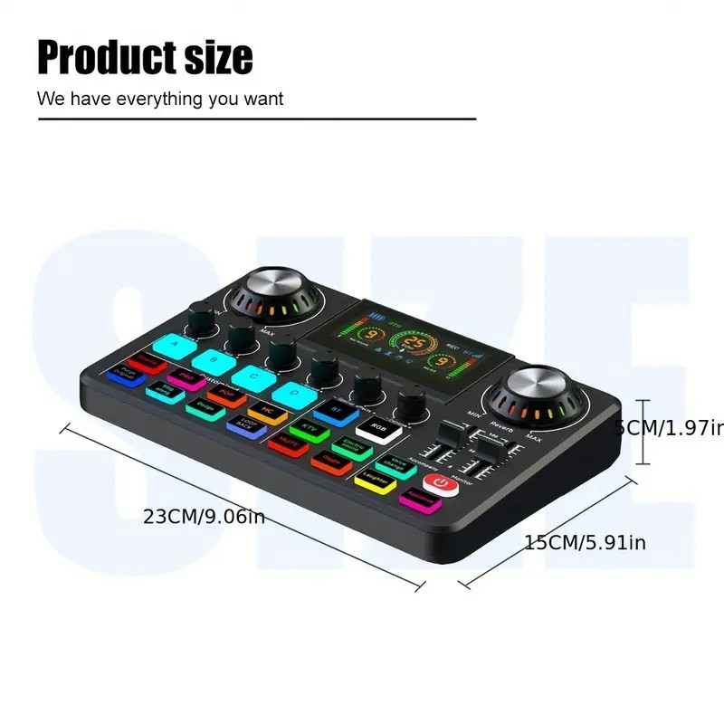 Audio Music Dj - Mezclador de Audio, Tarjeta de Sonido