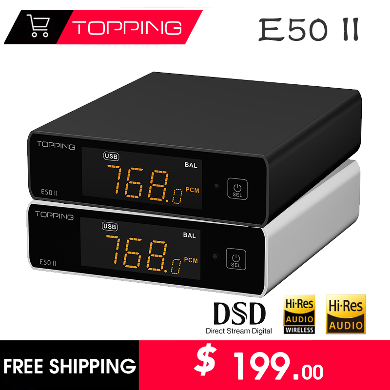 Audio Music Sound - TOPPING E50 ii decodificador de música