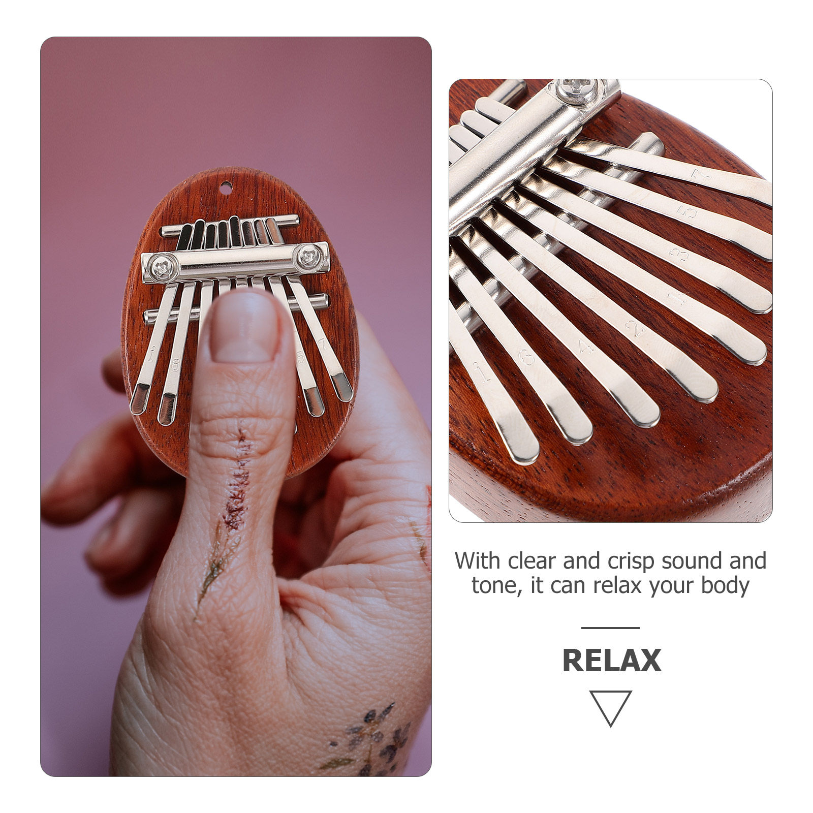 1 Juego de Kalimba, Piano de P - Kalimba Thumb Piano reseña y precio