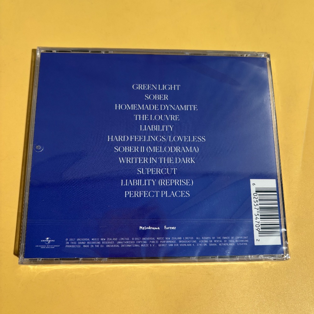 CD 'Melodrama' de Lorde, Disco - Audio Music Editing reseña y precio