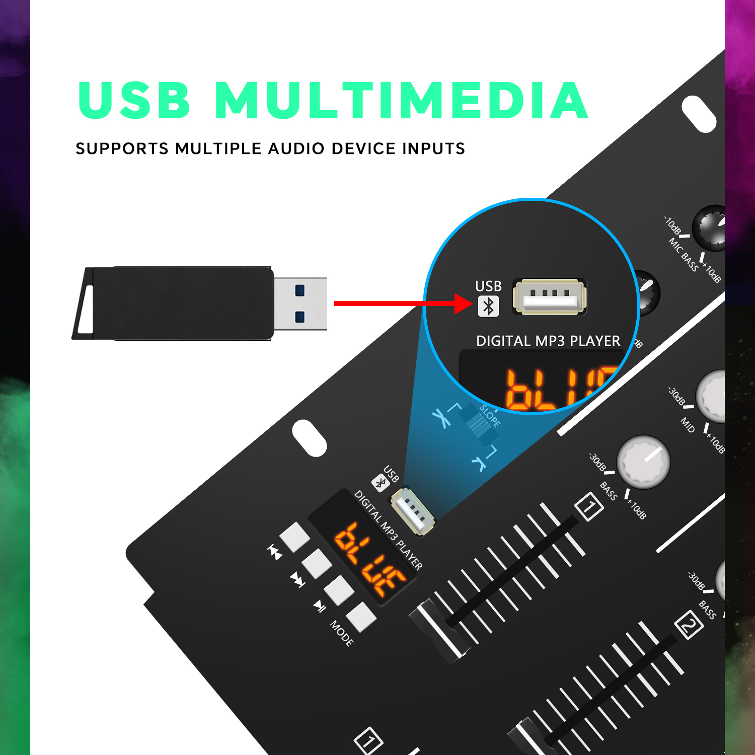 Mezclador estéreo de Audio pro - Audio Mixer 4 Channel reseña y precio