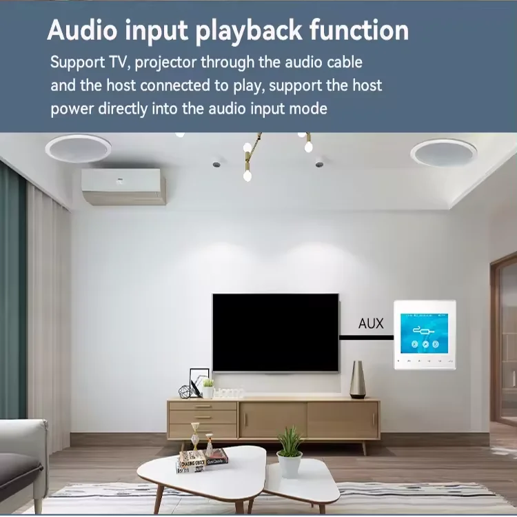 Amplificador de pared Bluetoot - Audio Music Background Free reseña y precio