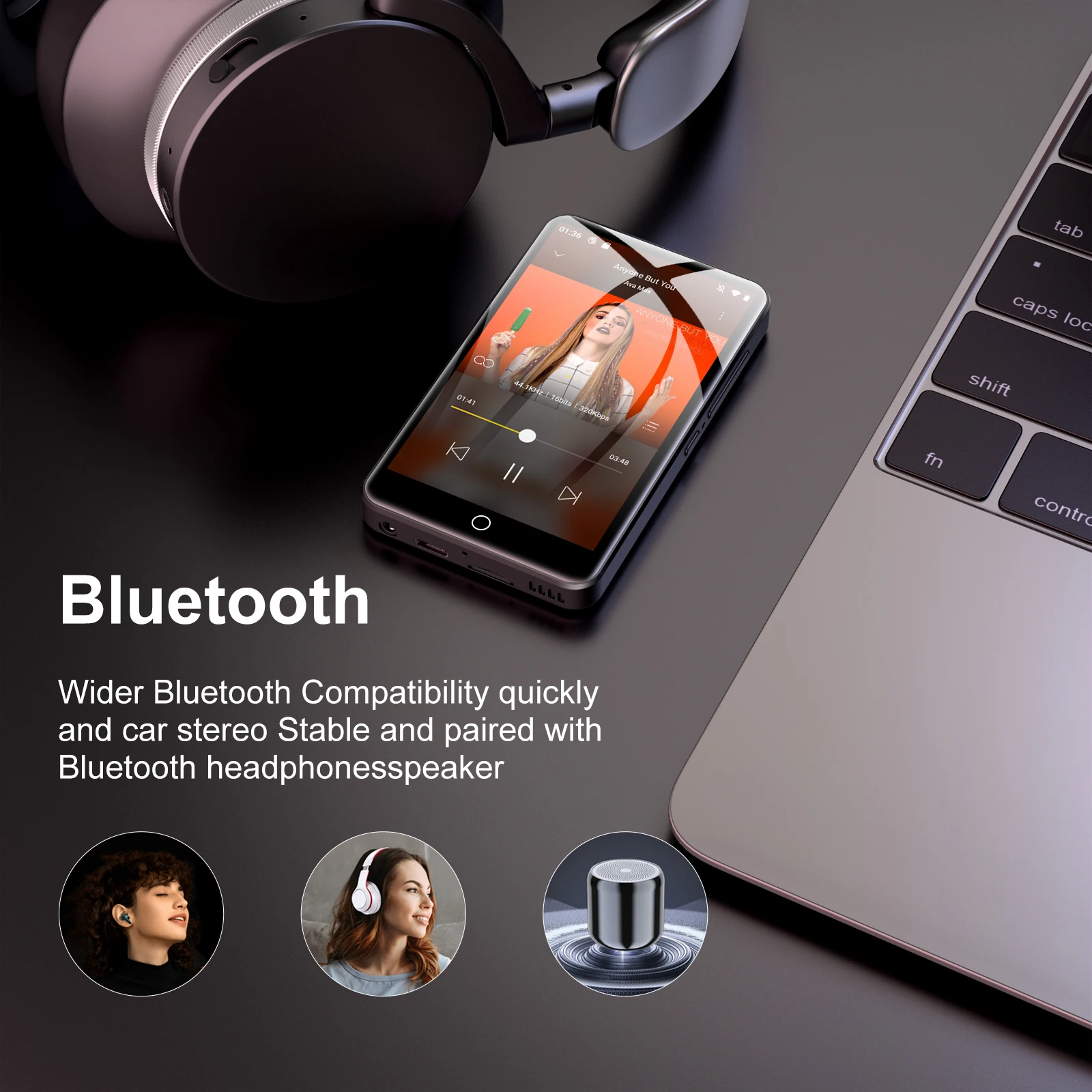 Reproductor MP3 MP4 HiFi de 80 - Music Audiobook reseña y precio