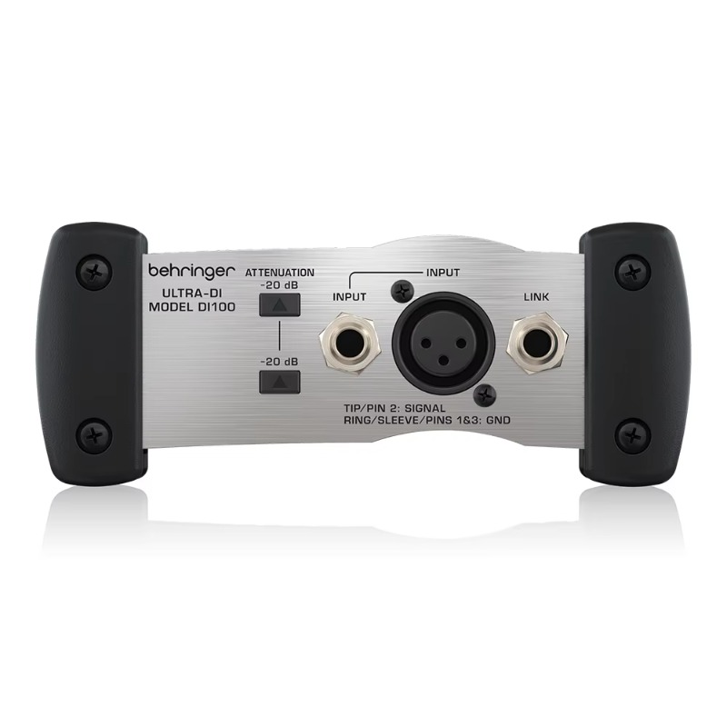 Behringer DI100 Ultra-DI, Caja - Audio Music Sound reseña y precio