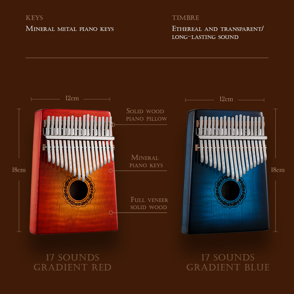 Kalimba Profesional Hluru de 1 - Kalimba Thumb Piano reseña y precio