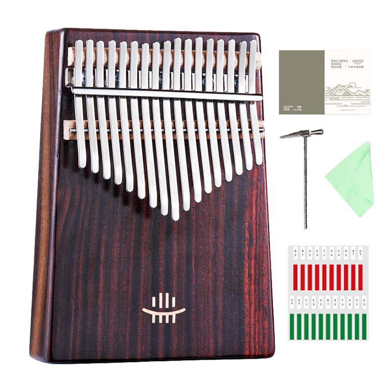 Hluru Kalimba de 17 teclas con - Kalimba Thumb Piano reseña y precio