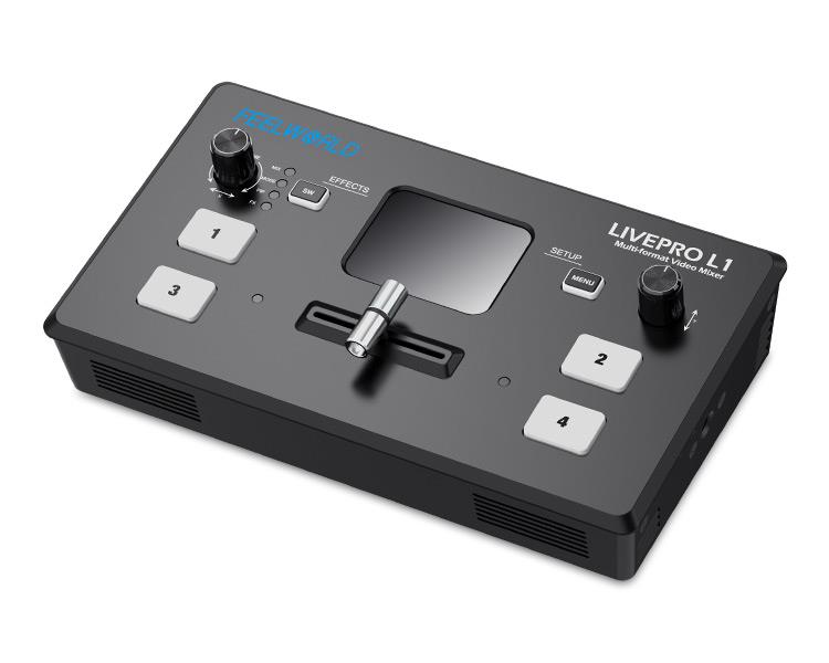 FEELWORLD LIVEPRO L1 4xHDMI En - Audio Mixer 4 Channel reseña y precio
