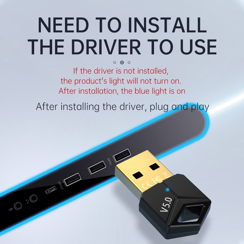 Adaptador USB Bluetooth 5,0 re - Audio Music File reseña y precio