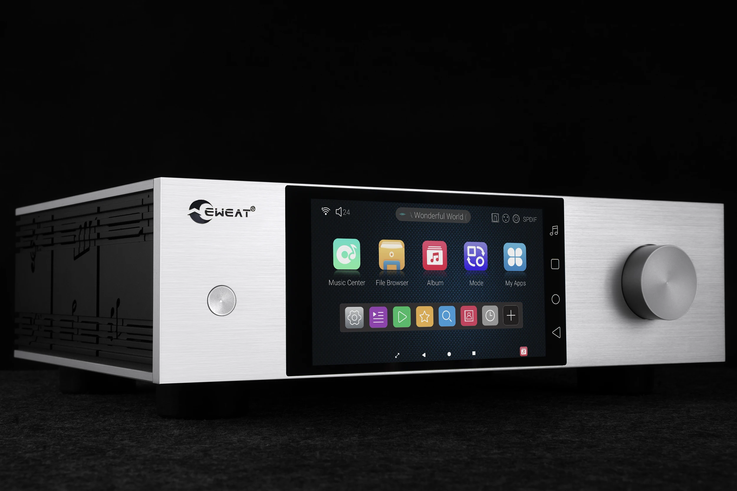Reproductor de Música HDD de A - Audio Music Player App reseña y precio