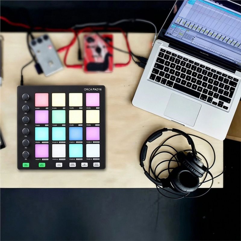 Controlador PAD16, Teclado par - Audio Music Dj reseña y precio
