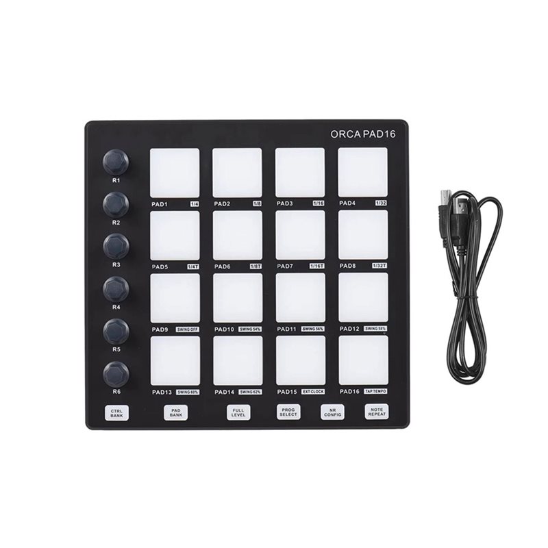 Controlador PAD16, Teclado par - Audio Music Dj reseña y precio