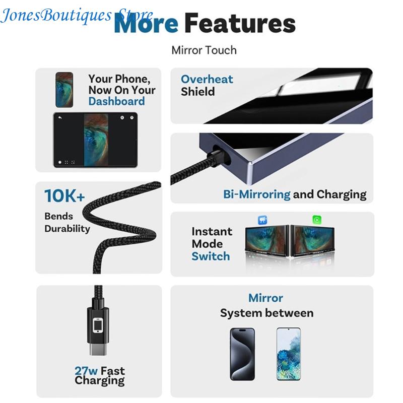 Box Radio Mirroring Link 720P  - Audio Music Player App reseña y precio