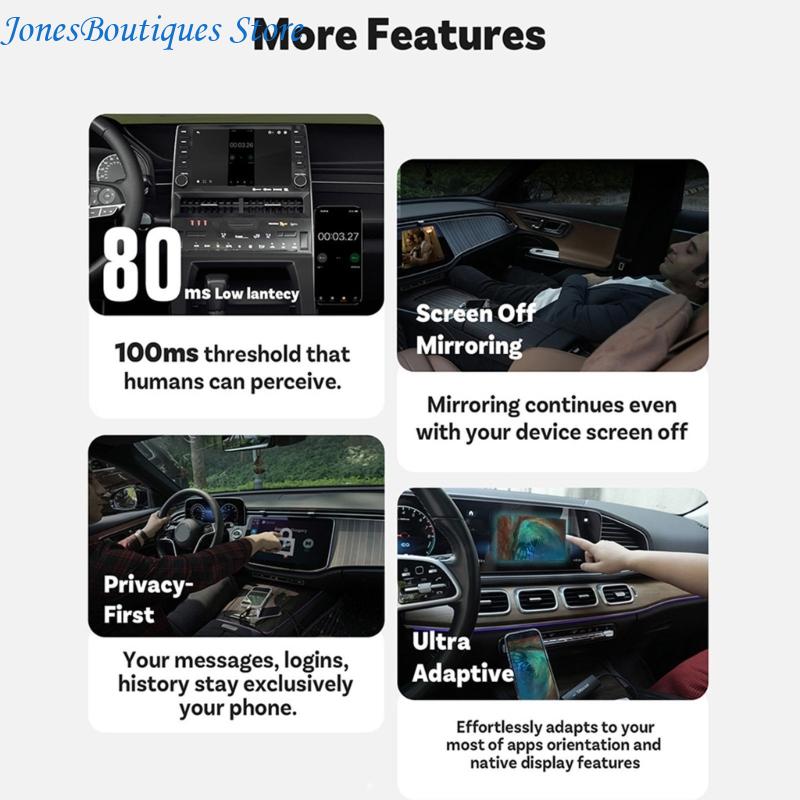 Box Radio Mirroring Link 720P  - Audio Music Player App reseña y precio