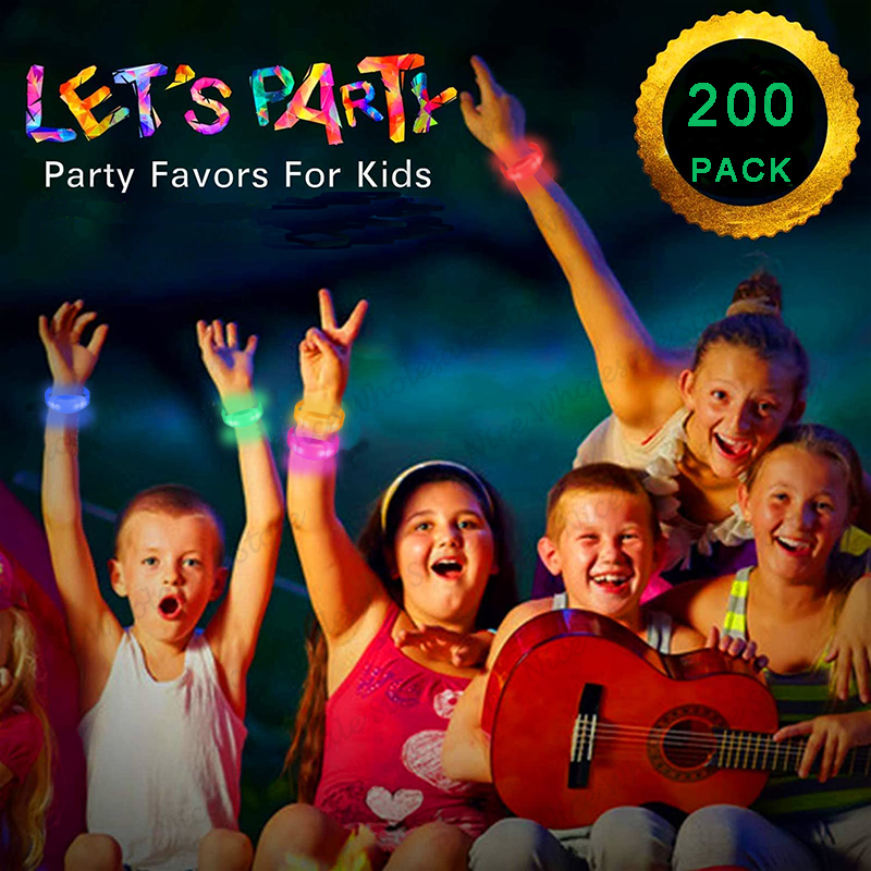 20-200 Pulseras LED Activadas  - Audio Music Sound reseña y precio