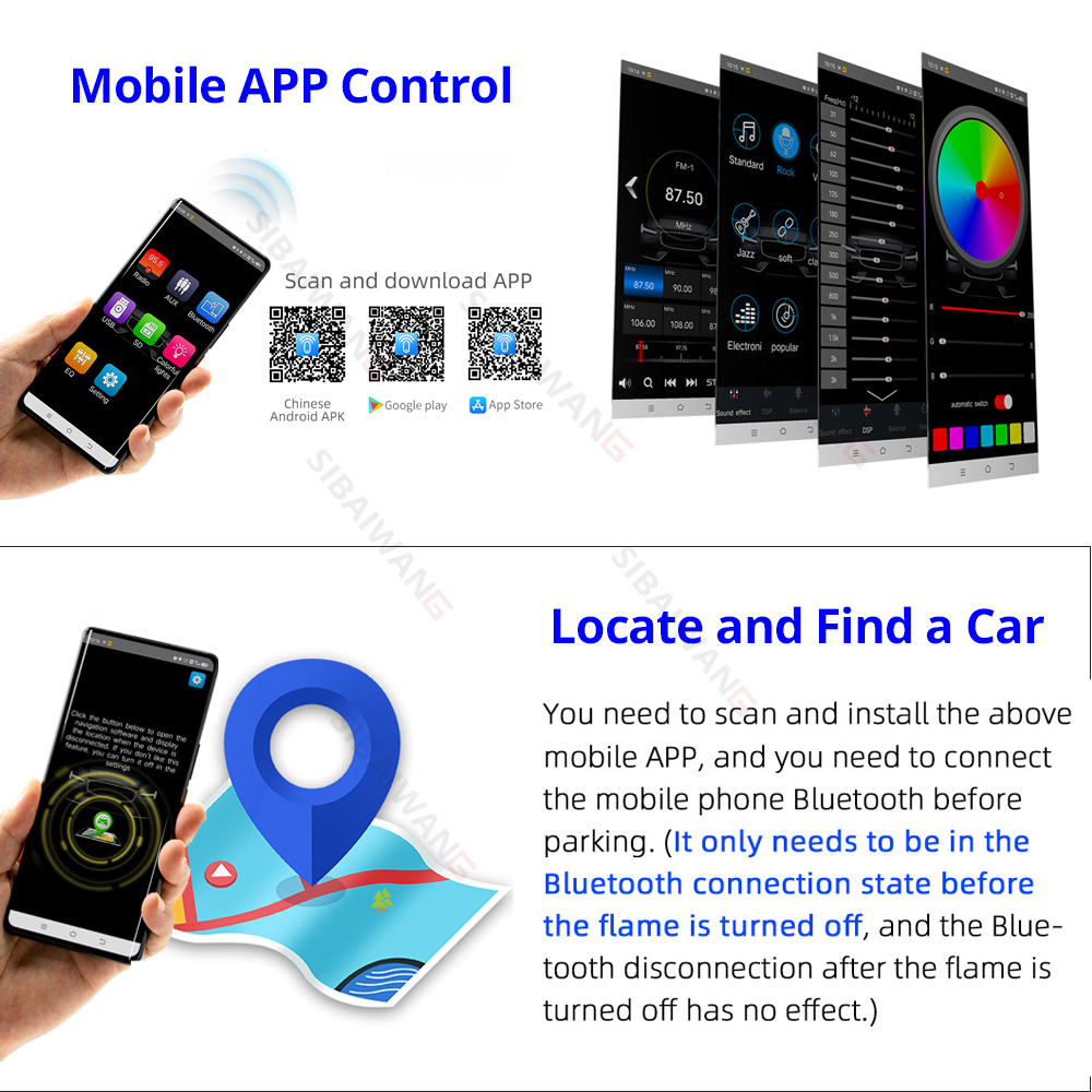 Radio de coche 1 DIN con repro - Audio Music Player App reseña y precio