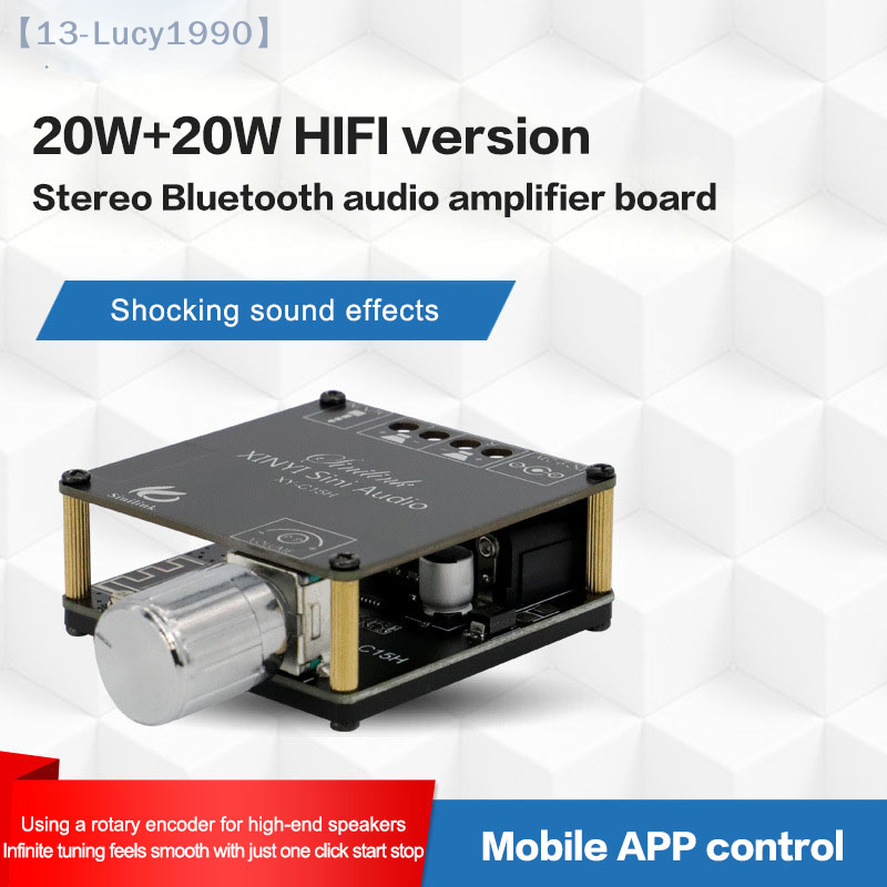 Amplificador de potencia Bluet - Audio Music Player App reseña y precio