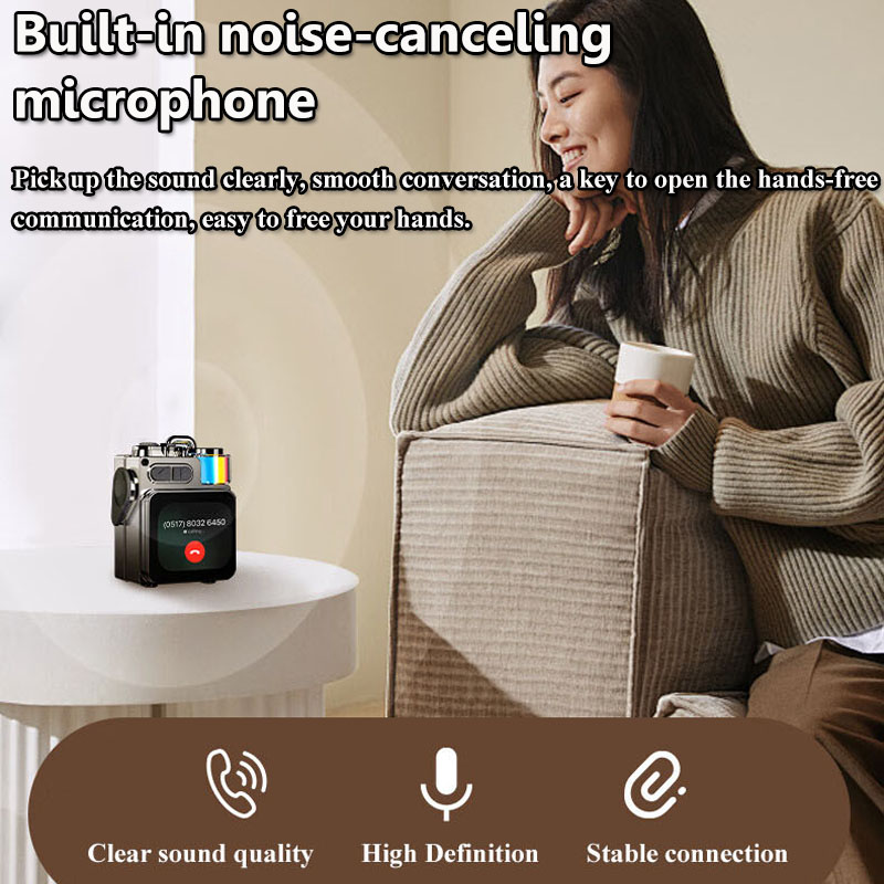 Altavoz Bluetooth con pantalla - Audio Music Player App reseña y precio