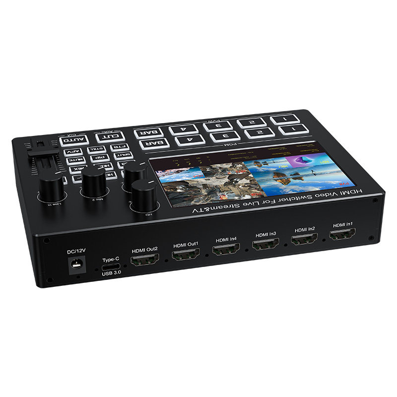 Mezclador de Video HDMI de 4 C - Audio Mixer 4 Channel reseña y precio