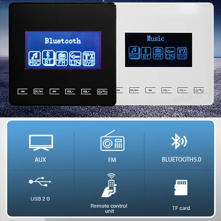 Mini amplificador Bluetooth, r - Audio Music Store reseña y precio