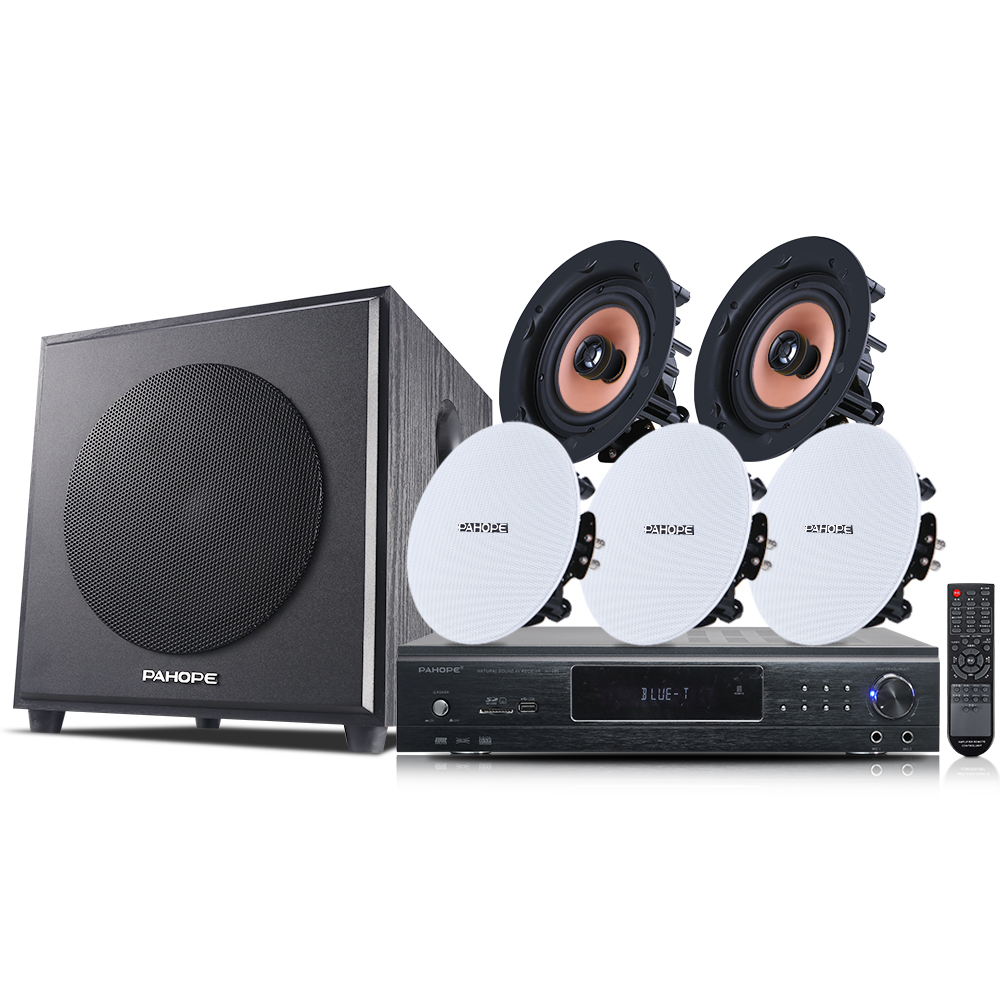 5,1 Juego de altavoces de tech - Audio Music Background Free reseña y precio