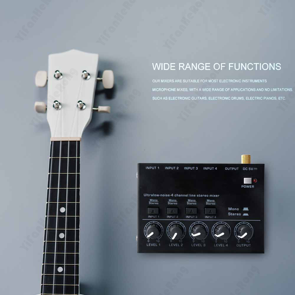 Mezclador MAX400 Mini mezclado - Audio Mixer 4 Channel reseña y precio