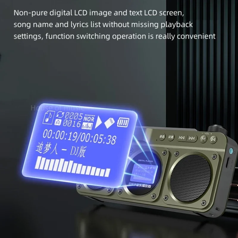 Radio FM portátil F28, calidad - Apple Music Audio Quality reseña y precio