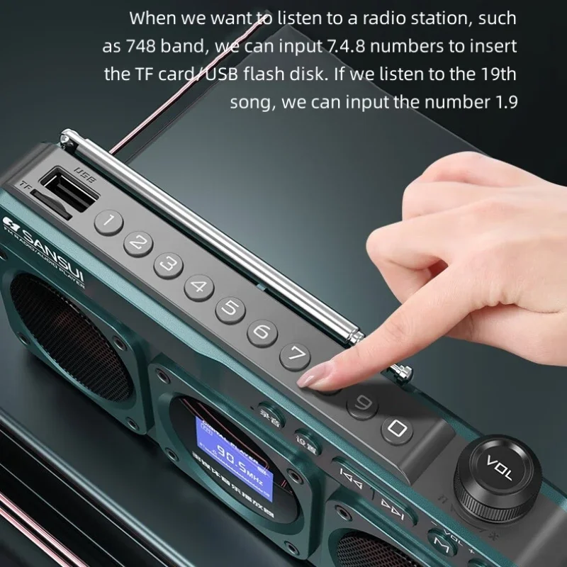 Radio FM portátil F28, calidad - Apple Music Audio Quality reseña y precio