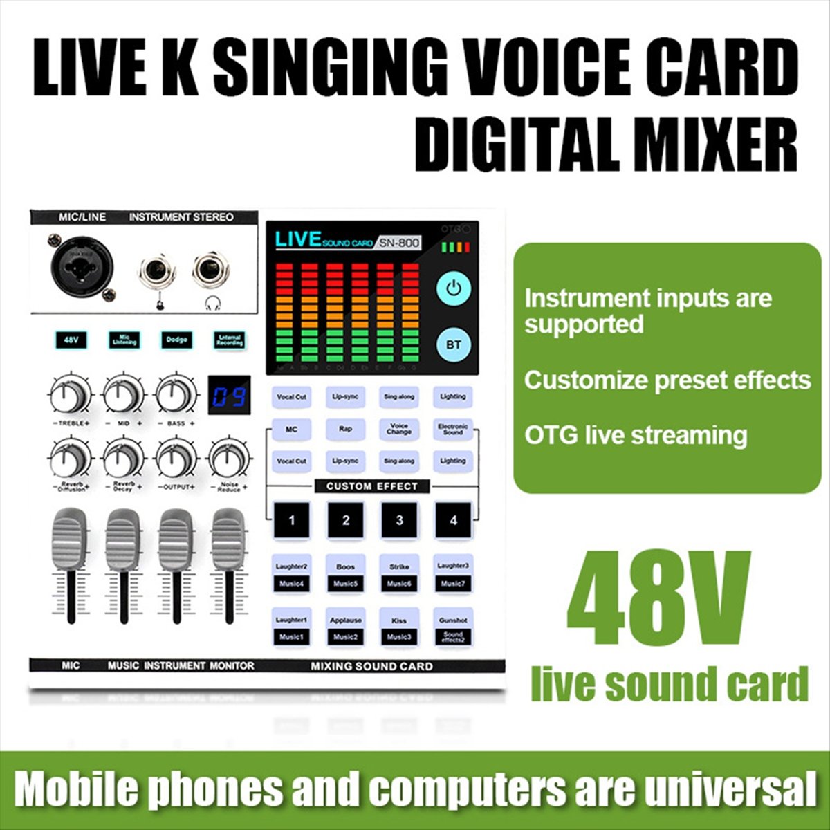 Tarjeta de Sonido en Vivo DTC5 - Audio Music Sound reseña y precio