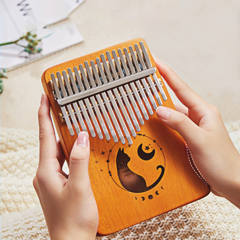 Kalimba de 17 teclas, diseño d - Kalimba Thumb Piano reseña y precio